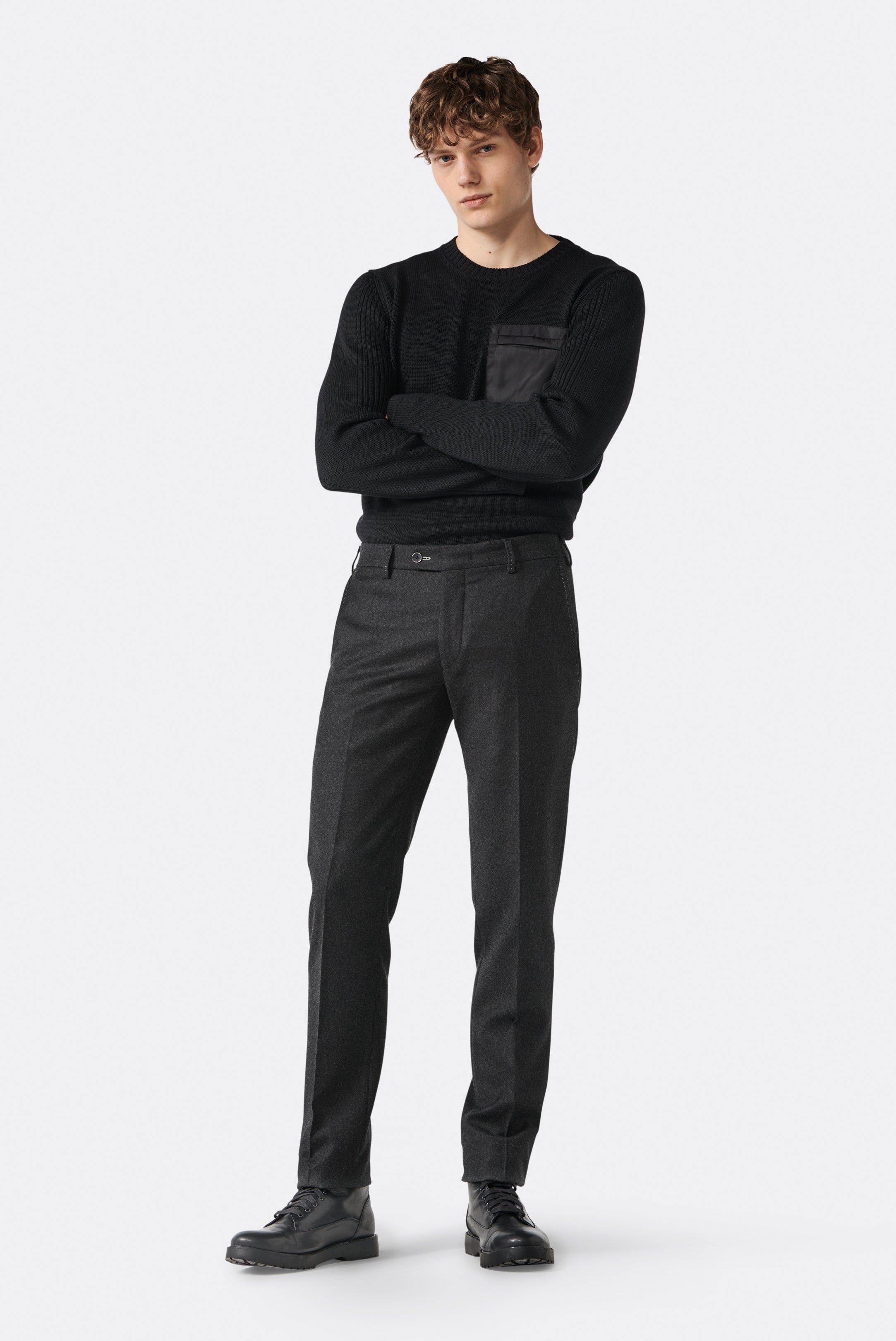 Lynx 2-770 WOOL CASHMERE FLANNEL BY LORO PIANA